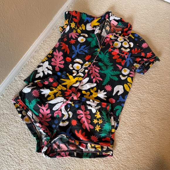 Ban.do Flower Power Cotton PJ Set - Picture 6 of 9